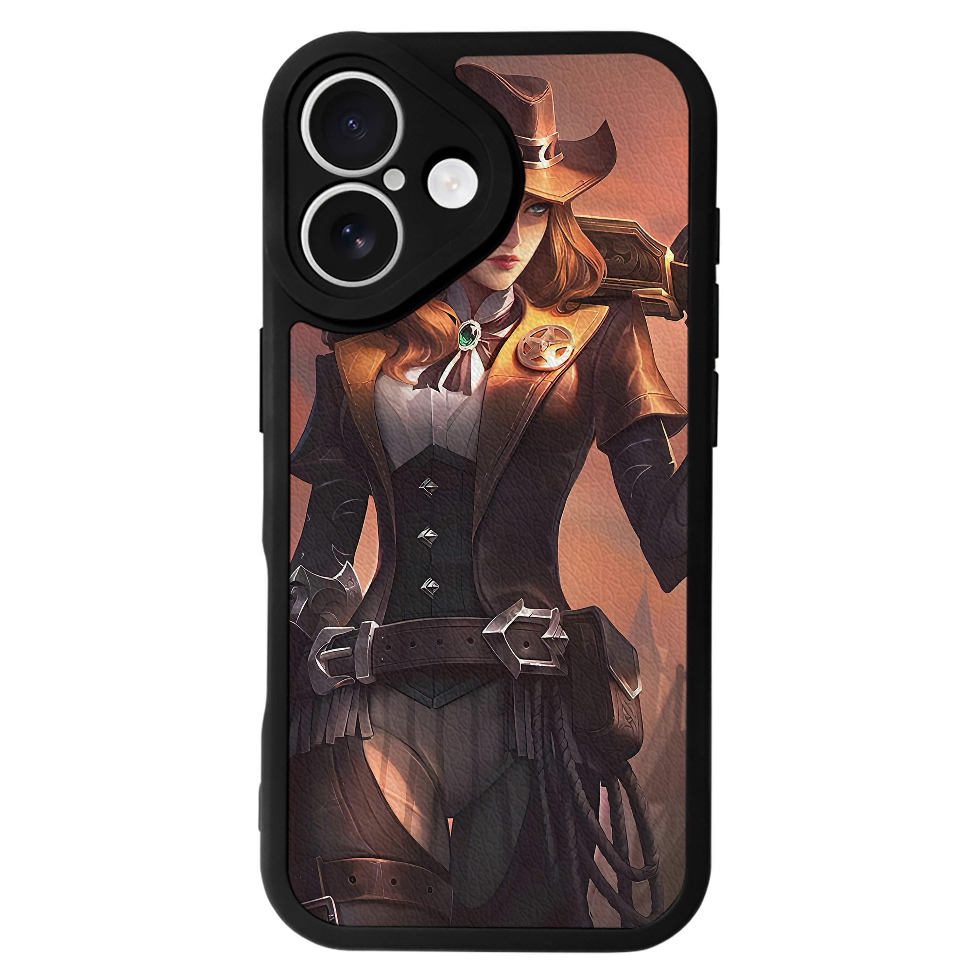 リーグ・オブ・レジェンド League of Legends LOL 【iPhone 16シリーズ対応】シリコンスマホケース（レザー調） 材質：シリコン